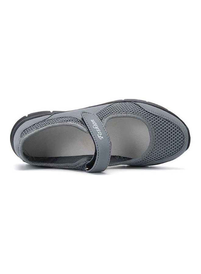 Air Permeable Rocking Comfort Shoes Grey