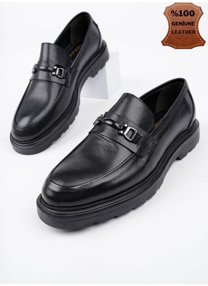 Fabregas Leather Classic Casual Orthopedic Men's Shoes