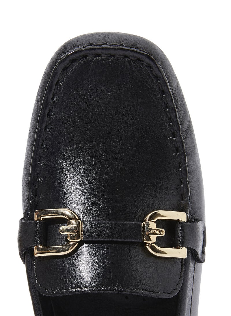 Annytah Slip-On Moccasin Black