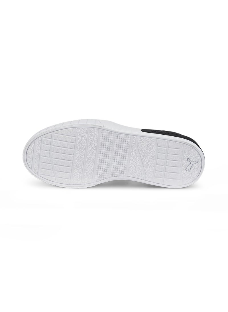 Cali Star Slip On Leather Womens Black Sneakers