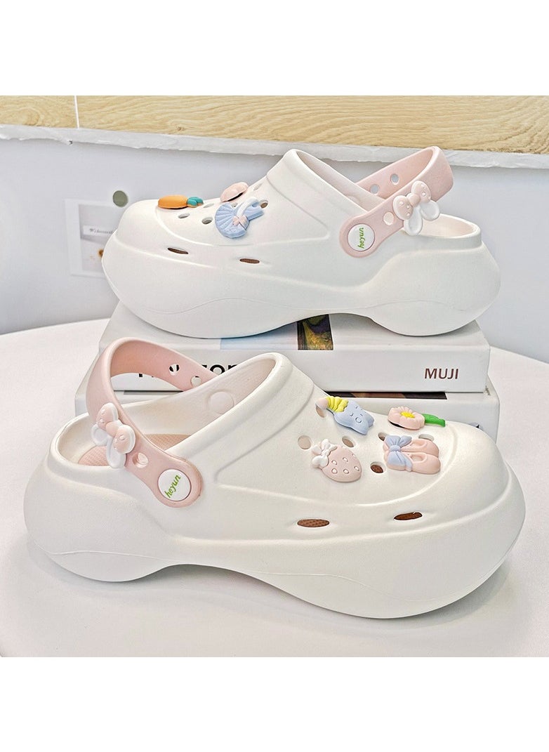 Wear Non Slip Lightweight Perforated Shoes For External Wear