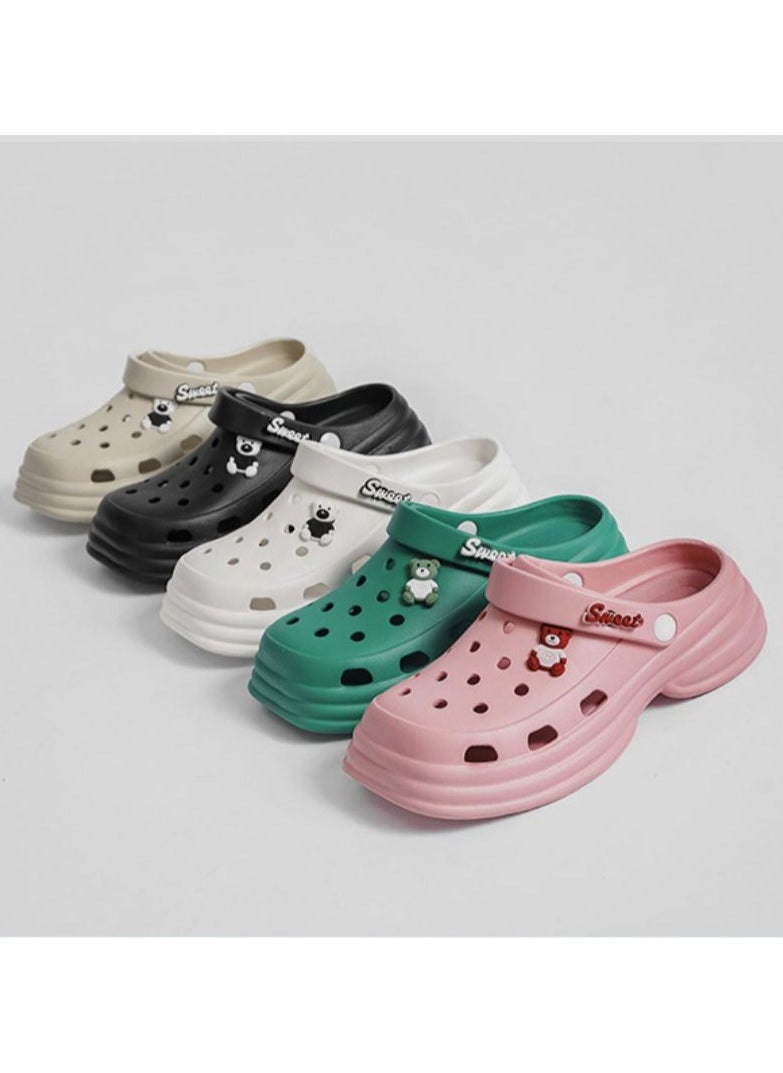 Wear Non Slip Lightweight Perforated Shoes For External Wear