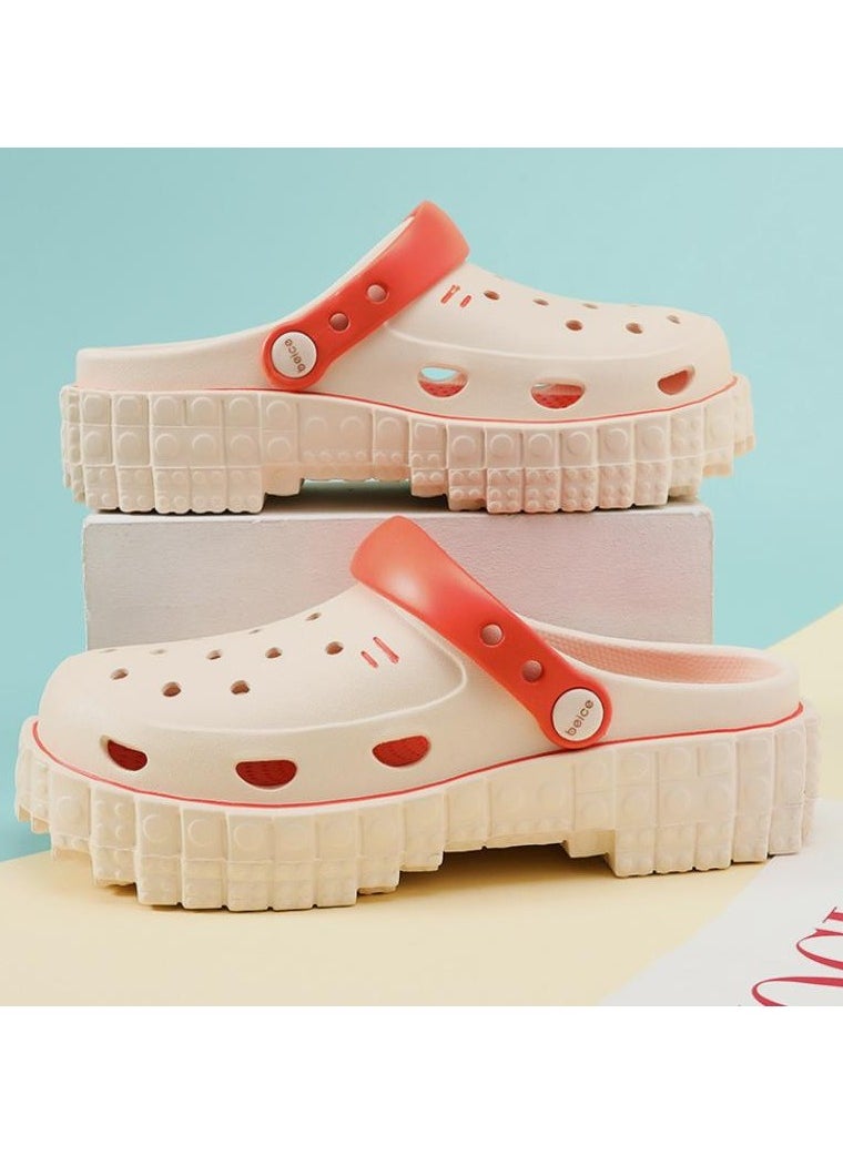 Wear Non Slip Lightweight Perforated Shoes For External Wear