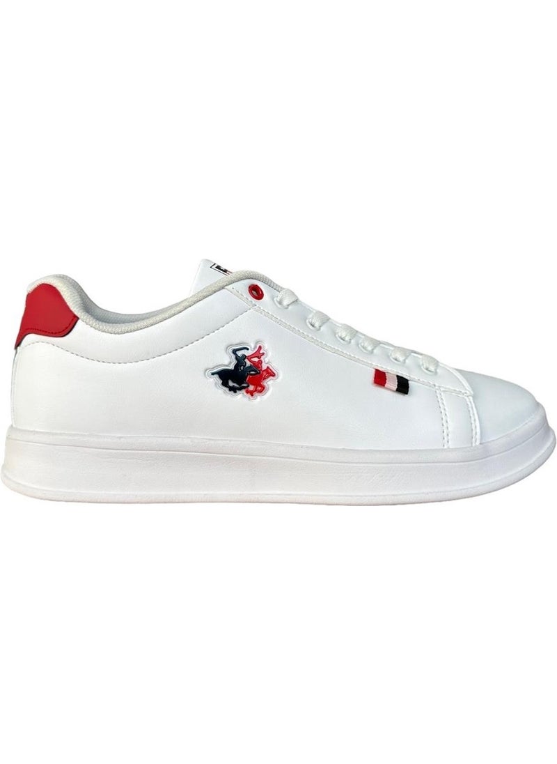 Unisex Sneakers Casual Sports Shoes WHITE - RED