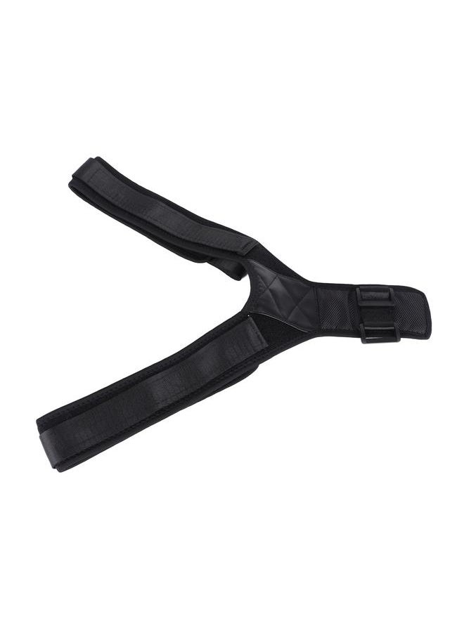 Back Brace Posture Corrector Adjustable Wider Shoulder Straps Breathable Upper Back Straightener Brace for Adult Kids Black