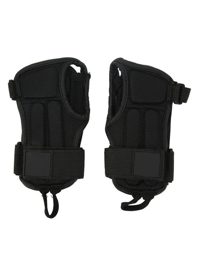 Impact Wrist Guard Anti Fall Wrist Support Brace Protective Gear for Skating Snowboarding Skiing Black M