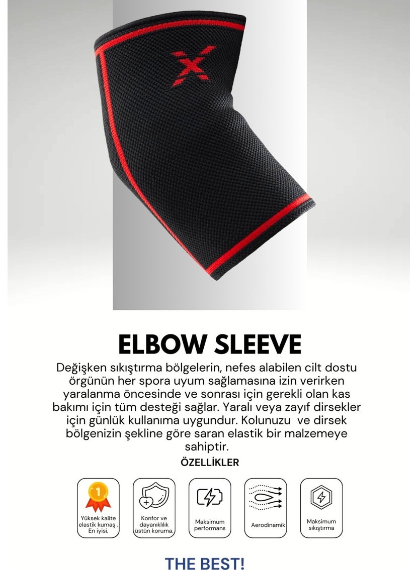 Fitness Sports Elbow Pad, Orthopedic Training Elbow Pad, Elbow Sleeve, Pack of 2