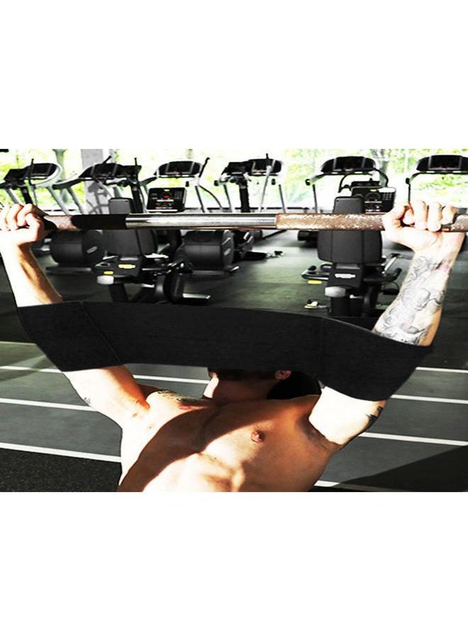 Increase Bench Press Reactive Weightlifting Band Slingshot Knee Elbow Sleeves Gym Fitness(L)