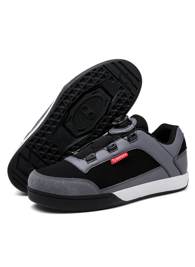 Spring Summer Mountain Cycling Shoes for Men and Women S001 black Gray
