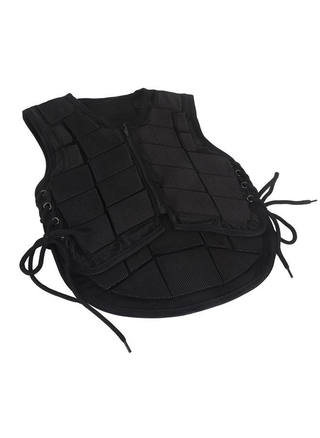 Comfortable Protective Horse Riding Training Safety Vest for Boys Girls Children Kids(CS)