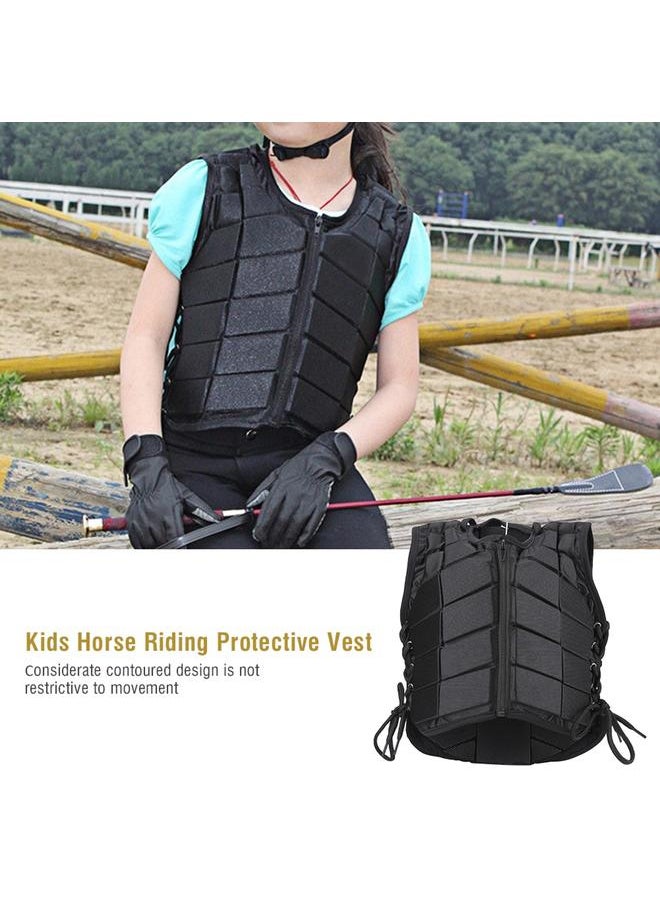 Comfortable Protective Horse Riding Training Safety Vest for Boys Girls Children Kids(CL)