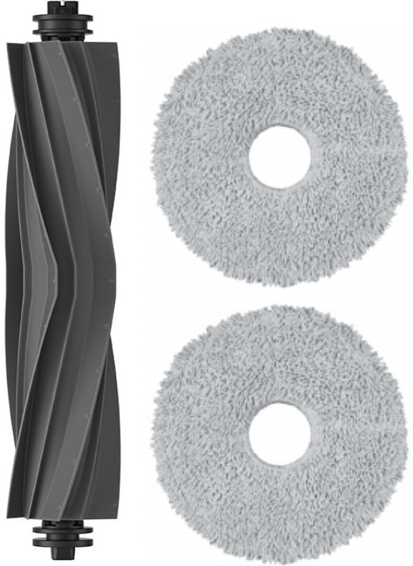 Dreame Bot L10S Pro Compatible Spare Silicone Main Brush and Mop-3 Pieces
