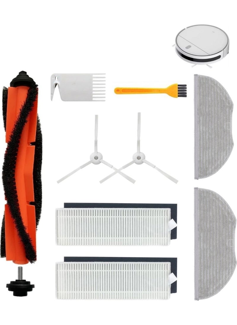 Xiaomi Essential Mjstg1 Compatible Spare Brush Hepa Filter Mop Set - 9 Pieces