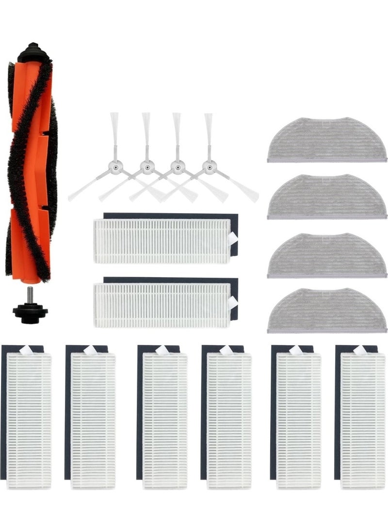 Xiaomi Essential Mjstg1 Compatible Spare Brush Hepa Filter Mop Set - 17 Pieces