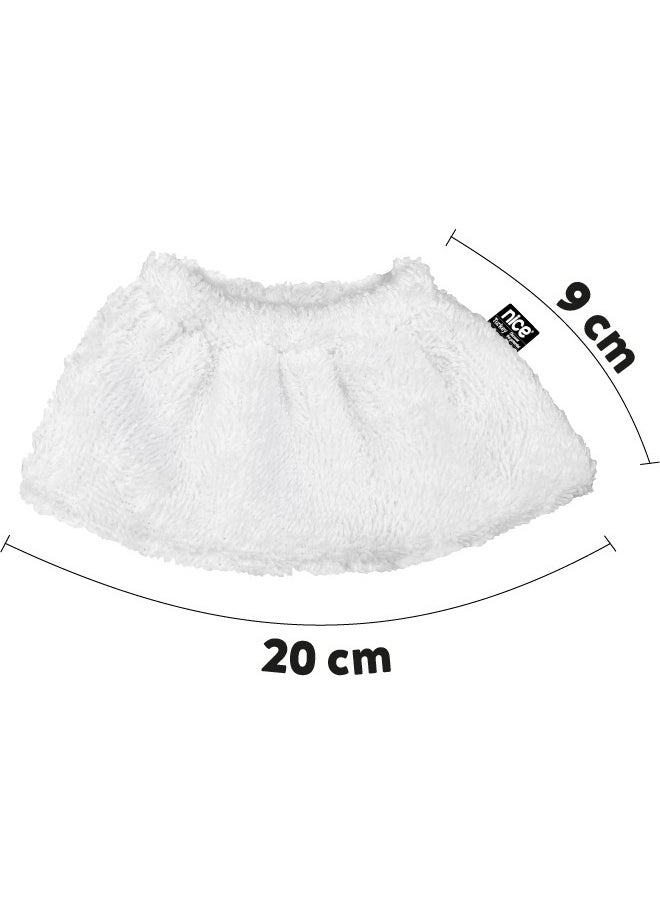 Polti-Karcher Steam Cleaner Compatible Elastic Towel Cloth Set of 12 ( set A Plus)