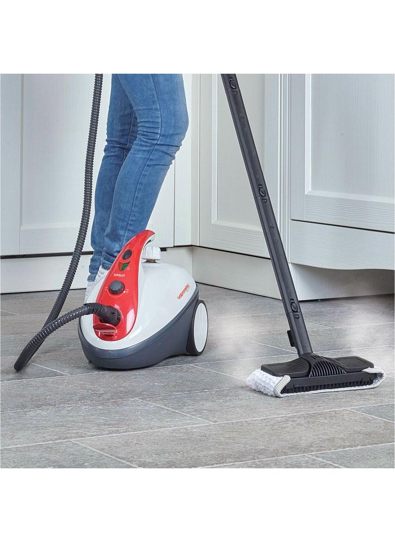 Polti-Karcher Steam Cleaner Compatible 3 Elastic, 3 Large Flat Towel Set of 6 ( set M6)