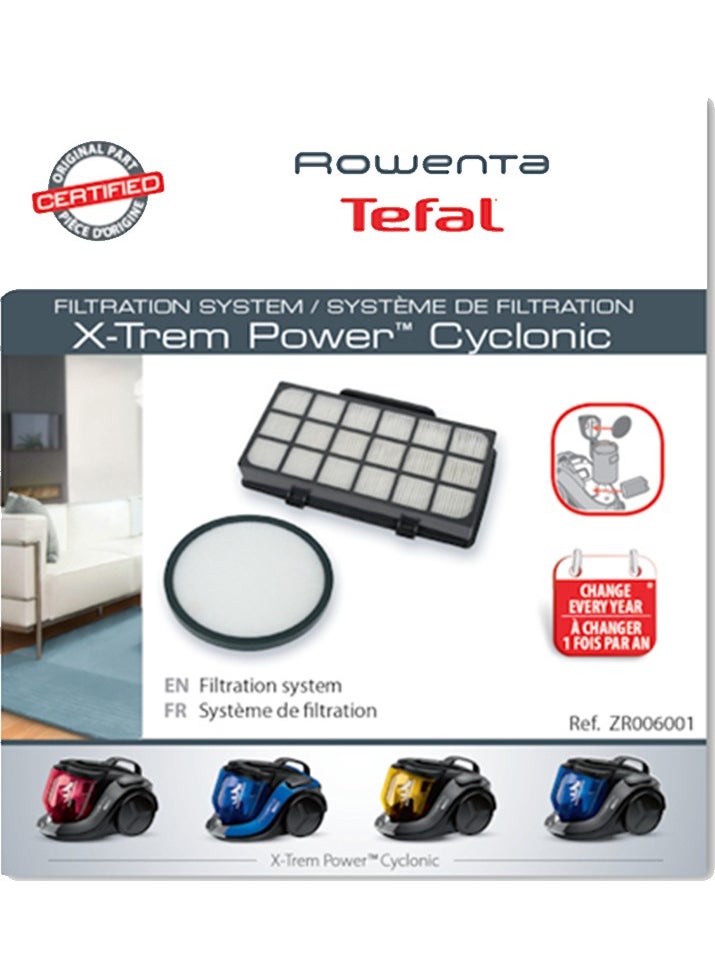 X-Trem Power Compatible Hepa Filter Maintenance Kit ZR006001 (100% Imported Real HEPA)