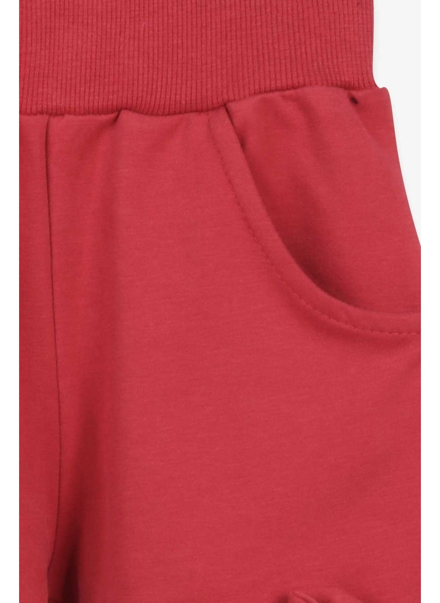 Boy's Sweatpants Knee Embroidered Tile (1.5-5 Years)