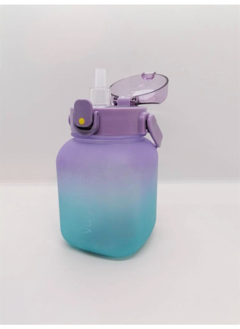 1100 ml Flask with Straw Purple VGN2275P