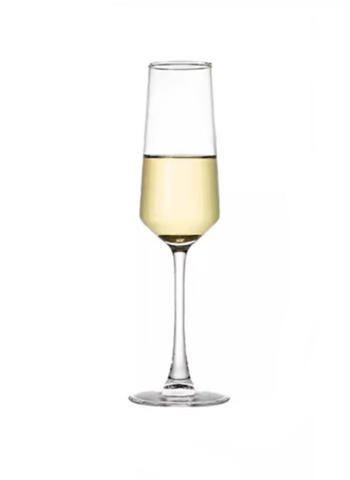 Champagne Glass Creative Red Wine Glass High-foot Sparkling Wine Glass 250ml 2 Pieces