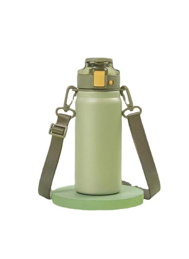 Xile Thermos Cup 3 6 Stainless Steel Large Capacity Outdoor Fitness Water Cup High Color Value Travel Pot With Straw