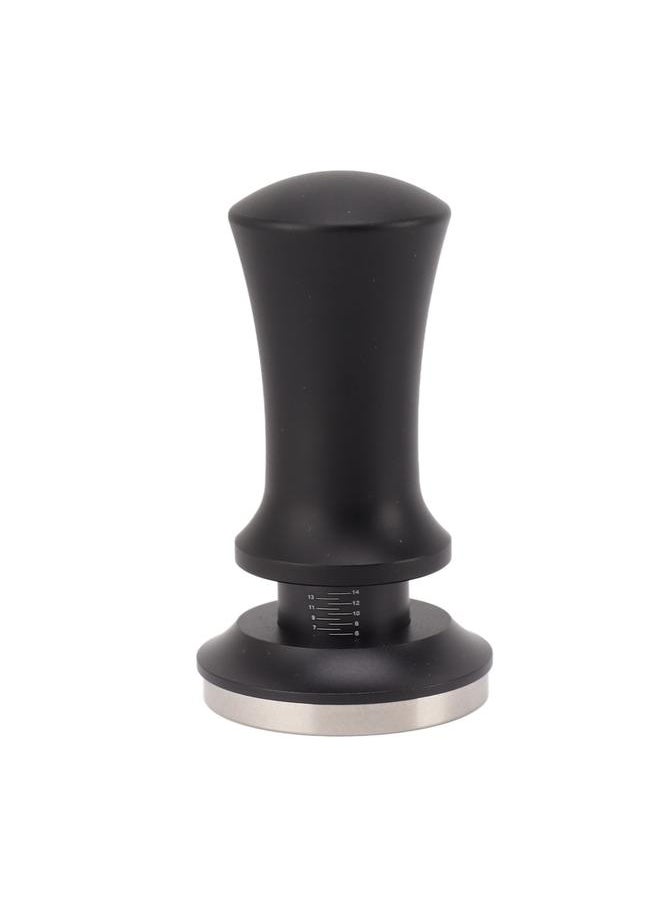 Coffee Tamper Aluminum Alloy Stainless Steel Constant Pressure Spring Powder Tamping Tool with Precise Scale 51mm/2in
