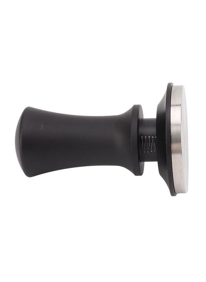 Coffee Tamper Aluminum Alloy Stainless Steel Constant Pressure Spring Powder Tamping Tool with Precise Scale 58mm/2.3in