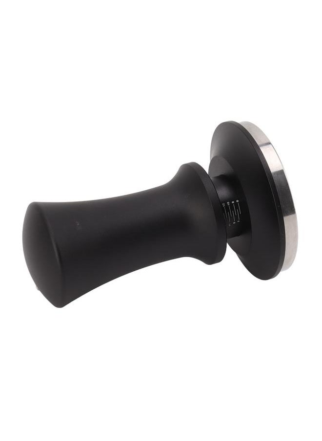 Coffee Tamper Aluminum Alloy Stainless Steel Constant Pressure Spring Powder Tamping Tool with Precise Scale 58mm/2.3in