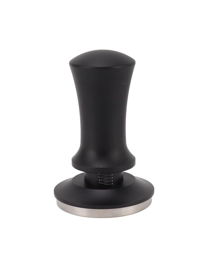 Coffee Tamper Aluminum Alloy Stainless Steel Constant Pressure Spring Powder Tamping Tool with Precise Scale 58mm/2.3in