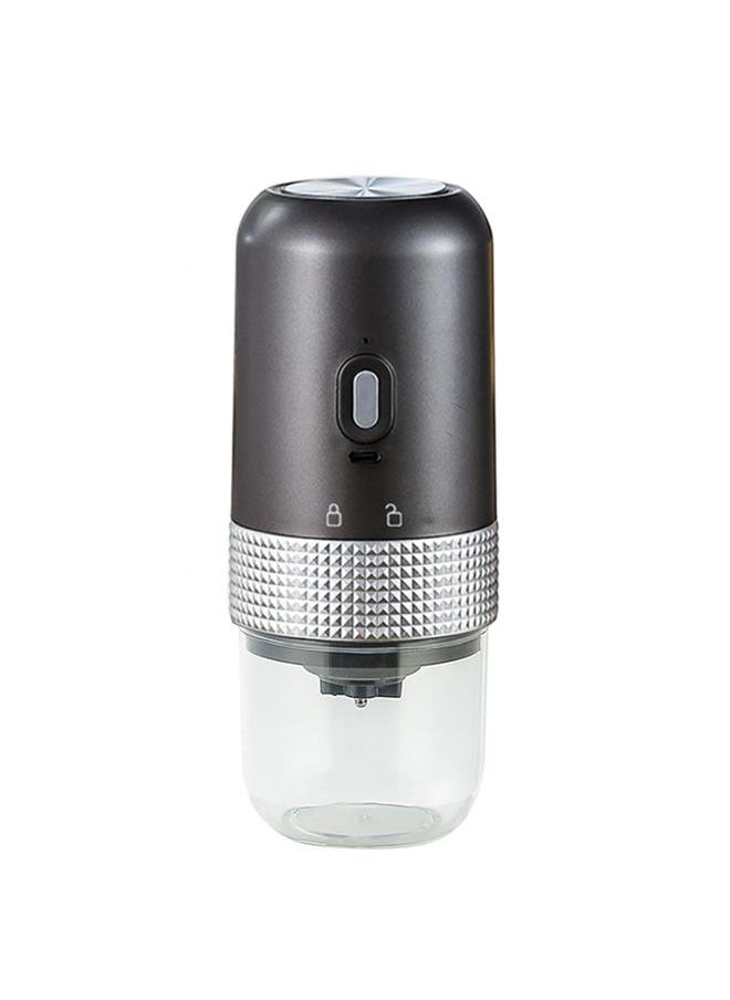Portable Electric Burr Coffee Grinder 13W 200ml USB Rechargeable Adjustable Setting Cordless Coffee Bean Grinder with Cleaning Brush for Travel Camping Office Household