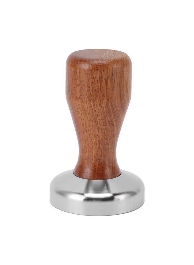 Coffee Tamper Multipurpose 304 Stainless Steel Flat Base Coffee Powder Bean Press Hammer for Coffee Making 58mm/2.28in