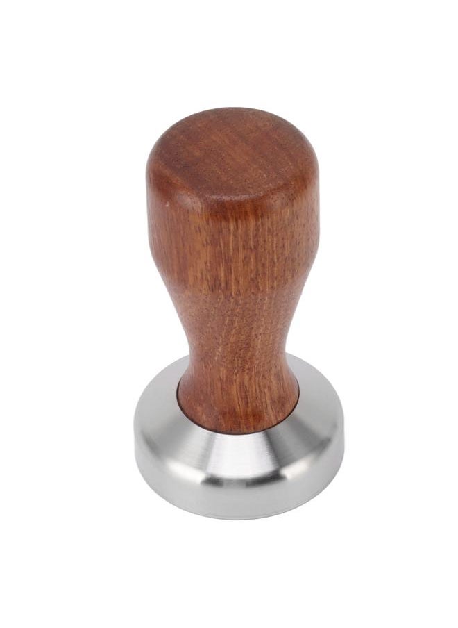 Coffee Tamper Multipurpose 304 Stainless Steel Flat Base Coffee Powder Bean Press Hammer for Coffee Making 51mm/2.01in