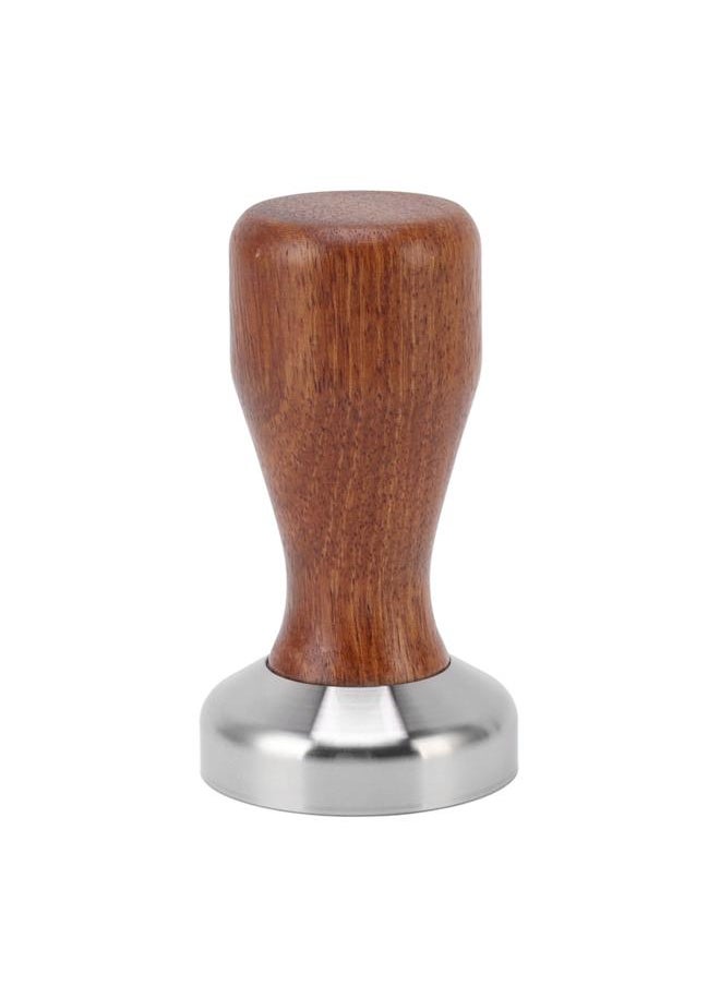 Coffee Tamper Multipurpose 304 Stainless Steel Flat Base Coffee Powder Bean Press Hammer for Coffee Making 51mm/2.01in