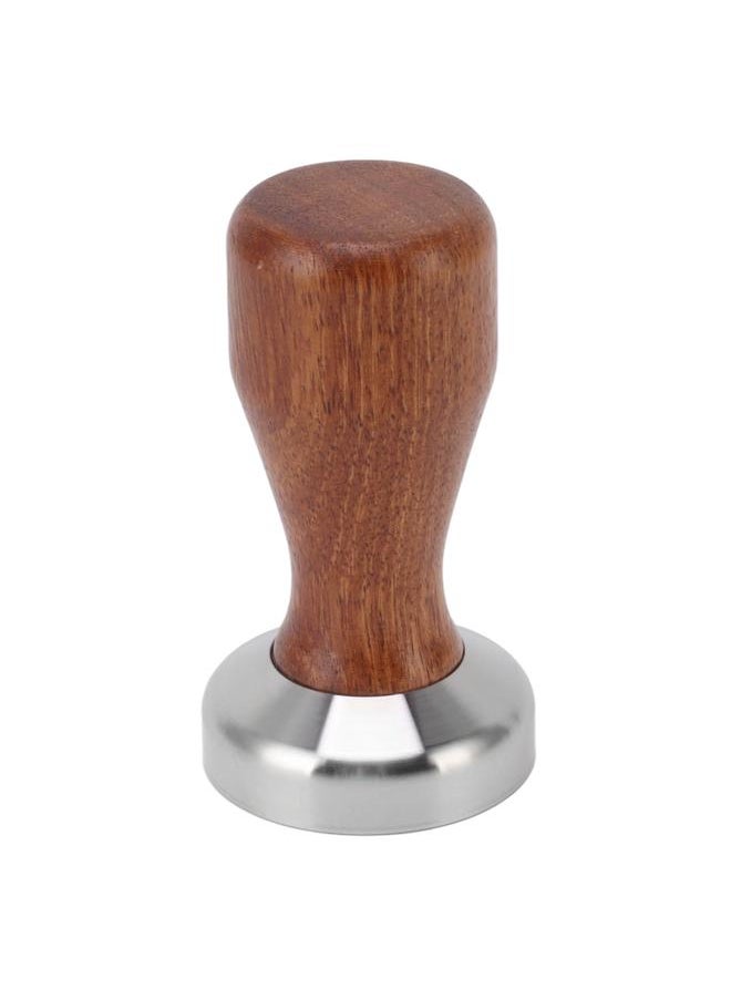 Coffee Tamper Multipurpose 304 Stainless Steel Flat Base Coffee Powder Bean Press Hammer for Coffee Making 51mm/2.01in