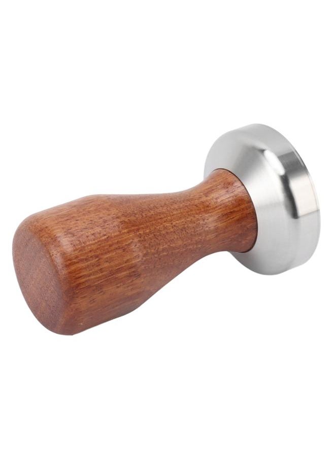 Coffee Tamper Multipurpose 304 Stainless Steel Flat Base Coffee Powder Bean Press Hammer for Coffee Making 51mm/2.01in