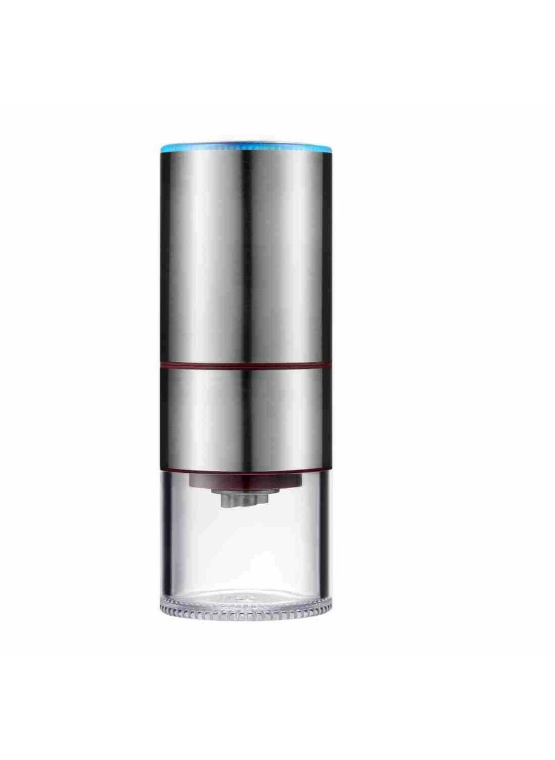 Portable Electric Coffee Bean Grinder with Steel Core [988] steel color (stainless steel grinding core)