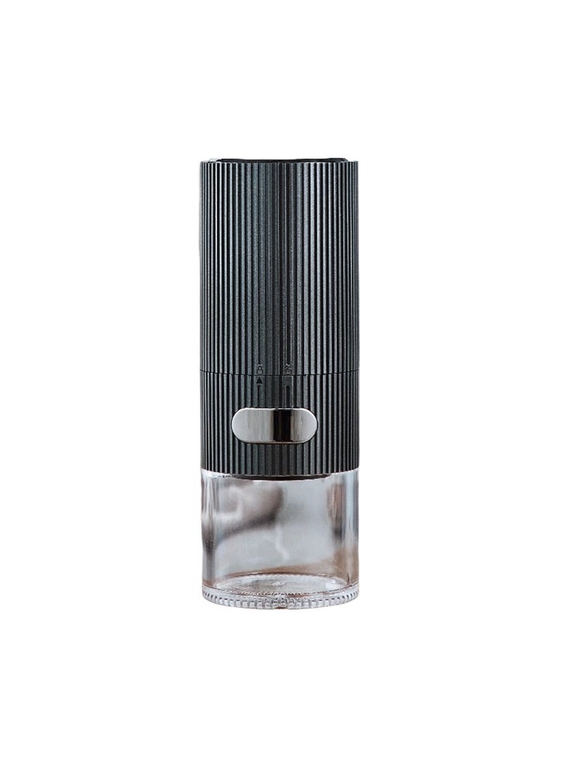 Portable Electric Coffee Bean Grinder with Steel Core [987M] black (stainless steel grinding core)