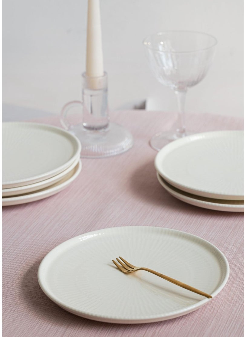 Noon Serving Plate Cream 30 cm