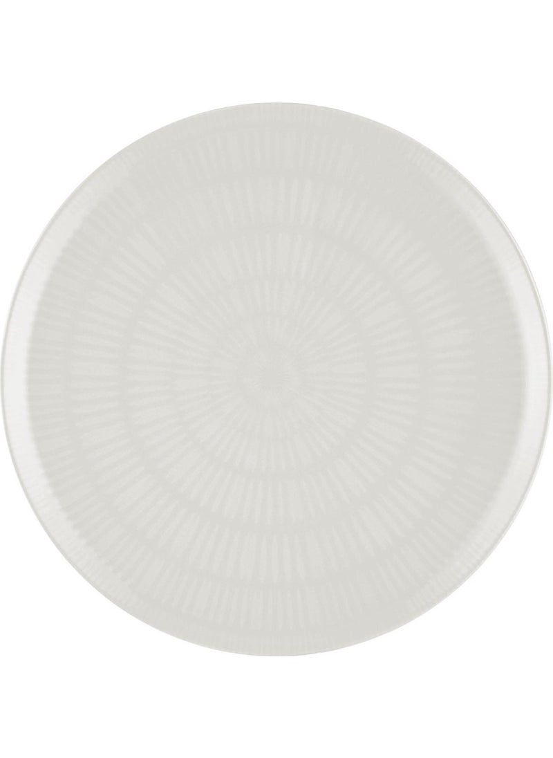 Noon Serving Plate Cream 30 cm