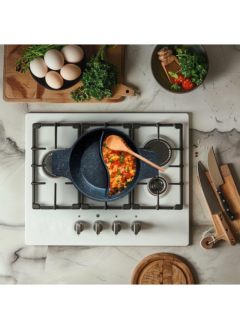 Multipan | Casserole | Self-Compartment | Pyro Series | 22 cm | Black