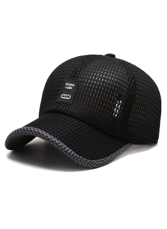 Fashionable Baseball Cap Sun Hat With Adjustable Buckle For Daily Wear And Outdoor Sports For Men Women