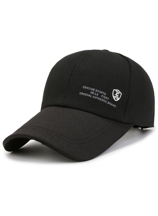 Fashionable Baseball Cap Sun Hat With Adjustable Buckle For Daily Wear And Outdoor Sports For Men Women