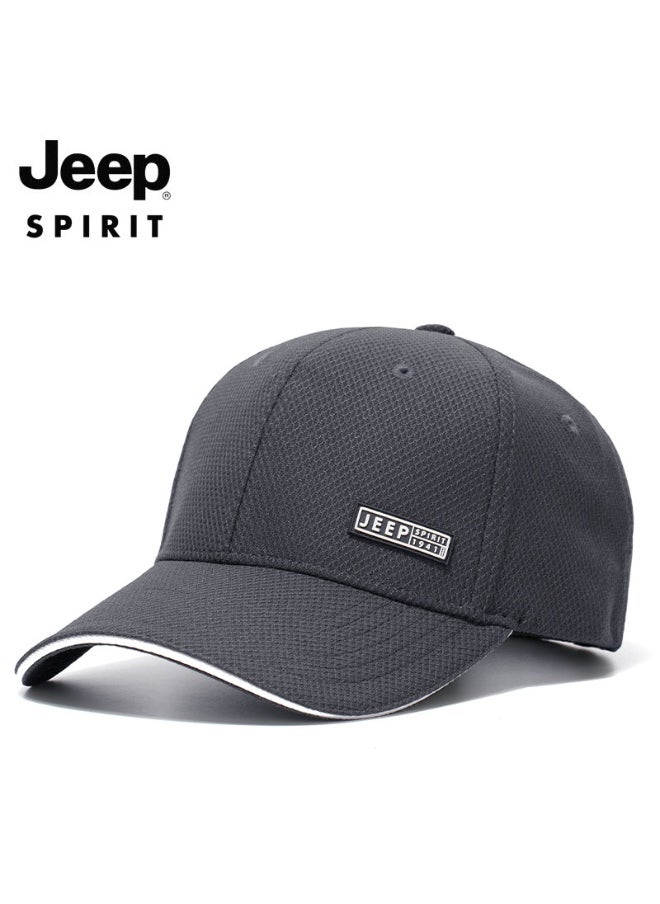 Fashionable Baseball Cap Sun Hat With Adjustable Buckle For Daily Wear And Outdoor Sports For Men Women