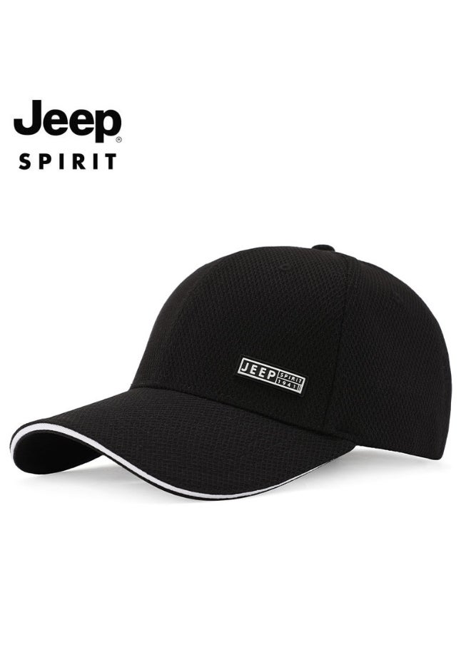 Fashionable Baseball Cap Sun Hat With Adjustable Buckle For Daily Wear And Outdoor Sports For Men Women