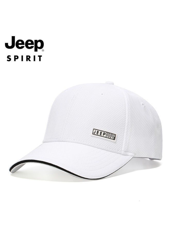 Fashionable Baseball Cap Sun Hat With Adjustable Buckle For Daily Wear And Outdoor Sports For Men Women