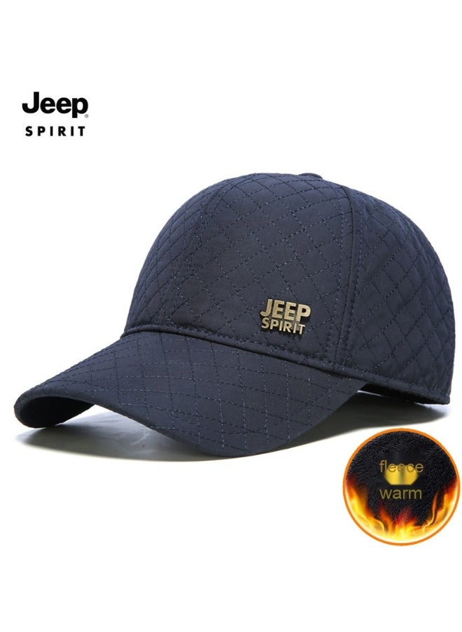 Fashionable Warm Baseball Cap Thick Hat With Adjustable Buckle For Daily Wear And Outdoor Sports For Men Women