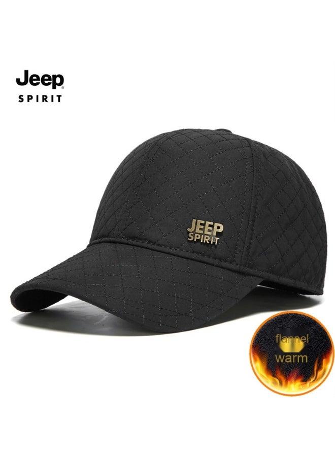 Fashionable Warm Baseball Cap Thick Hat With Adjustable Buckle For Daily Wear And Outdoor Sports For Men Women