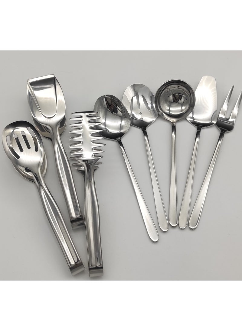 Steel 8 Piece Table Sauce Set