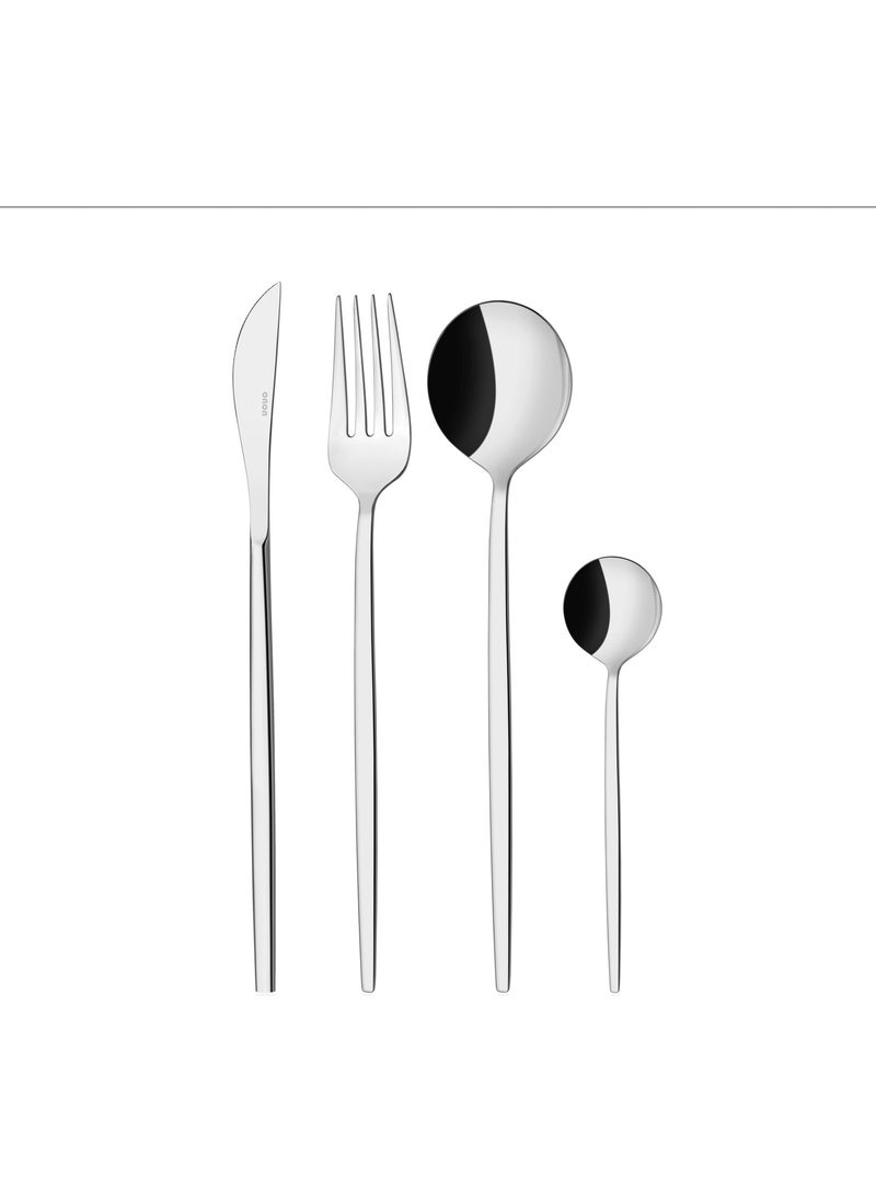 Aris Modern Looking 30 Piece Fork Spoon Set 18/10