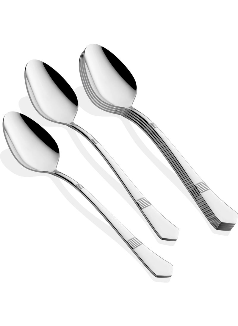 Montecarlo Dessert Spoon 6 Pieces 18/10